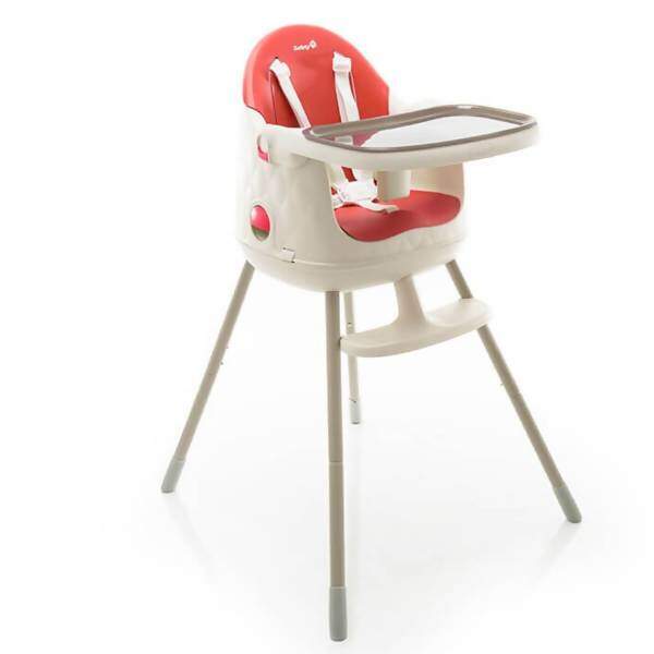 Cadeira de Alimentação Infantil Jelly Vermelha - Safety